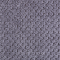 Eine Seite Jacquard Flanell Fleece Stoff 100% Polyester für Kissenbezüge Sofa Stoffdecke